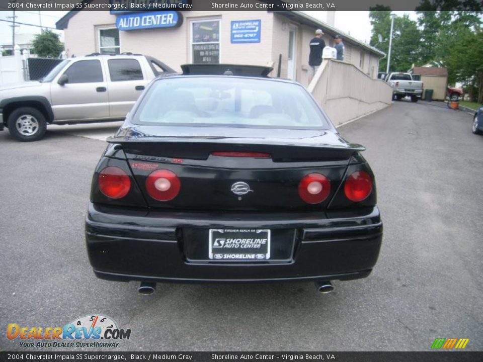 2004 Chevrolet Impala SS Supercharged Black / Medium Gray Photo #4