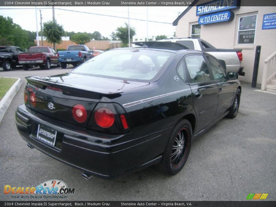 2004 Chevrolet Impala SS Supercharged Black / Medium Gray Photo #5