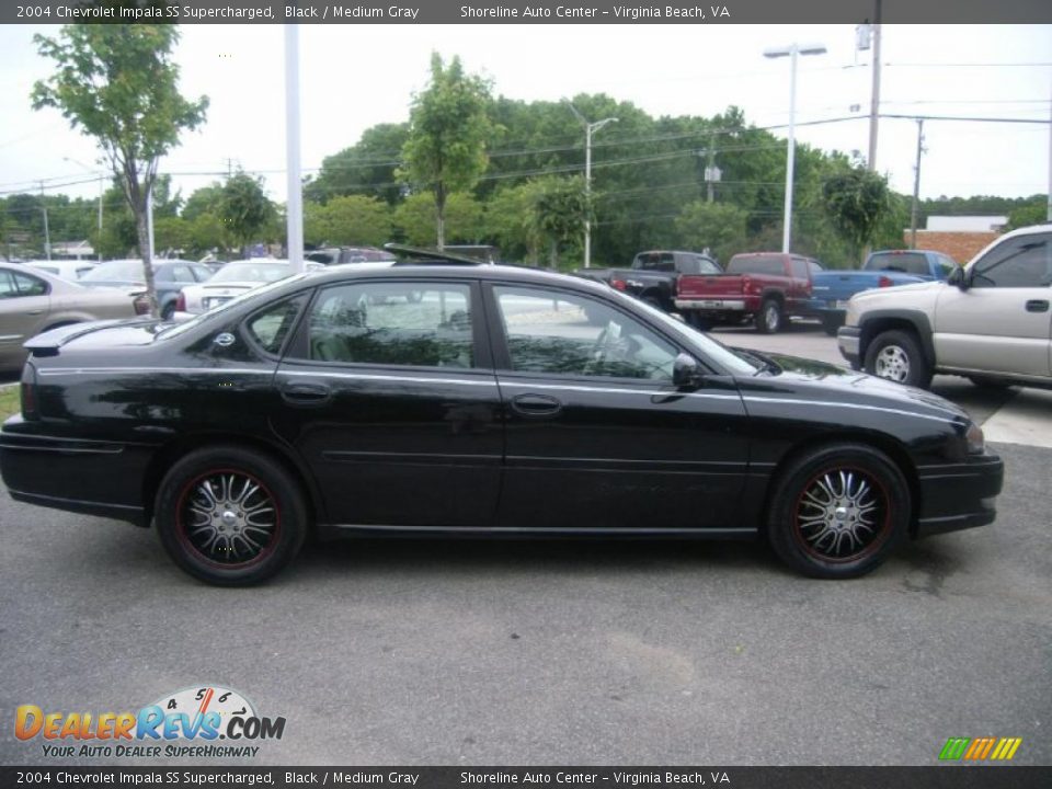 2004 Chevrolet Impala SS Supercharged Black / Medium Gray Photo #6