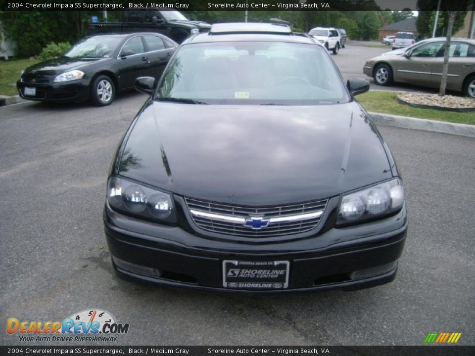 2004 Chevrolet Impala SS Supercharged Black / Medium Gray Photo #8