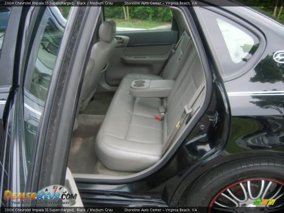 2004 Chevrolet Impala SS Supercharged Black / Medium Gray Photo #10