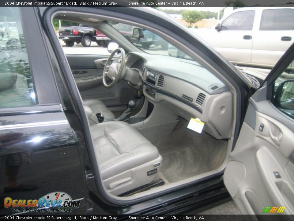 2004 Chevrolet Impala SS Supercharged Black / Medium Gray Photo #13