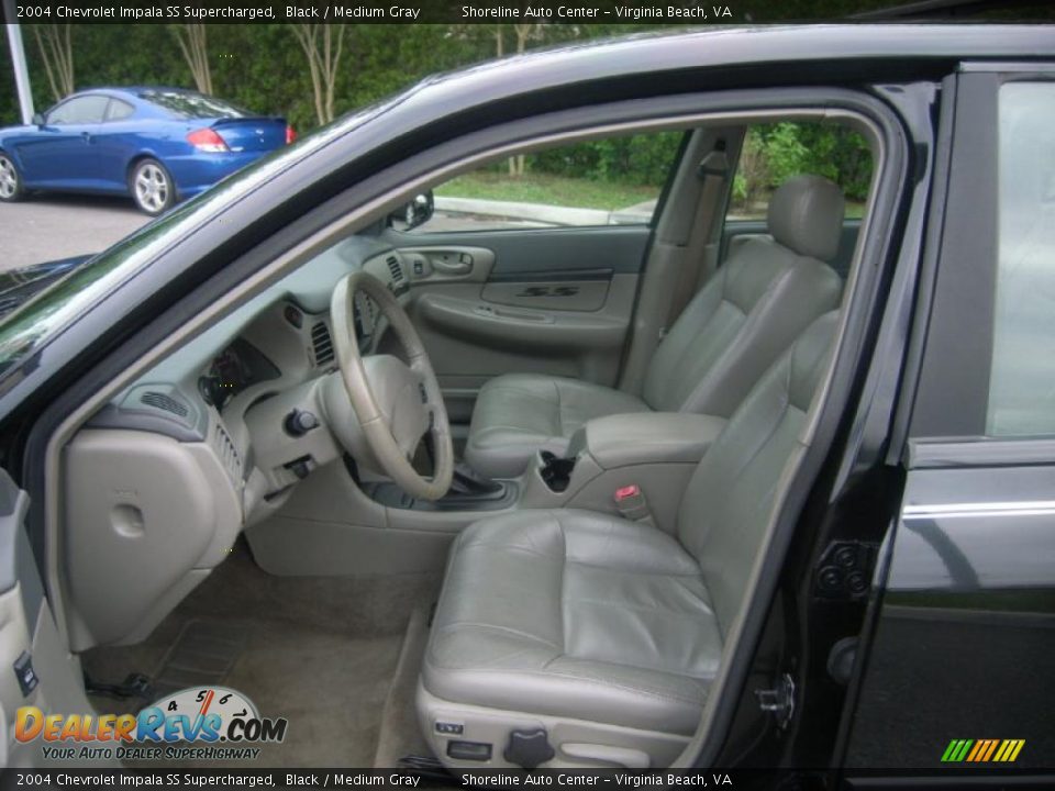 2004 Chevrolet Impala SS Supercharged Black / Medium Gray Photo #16