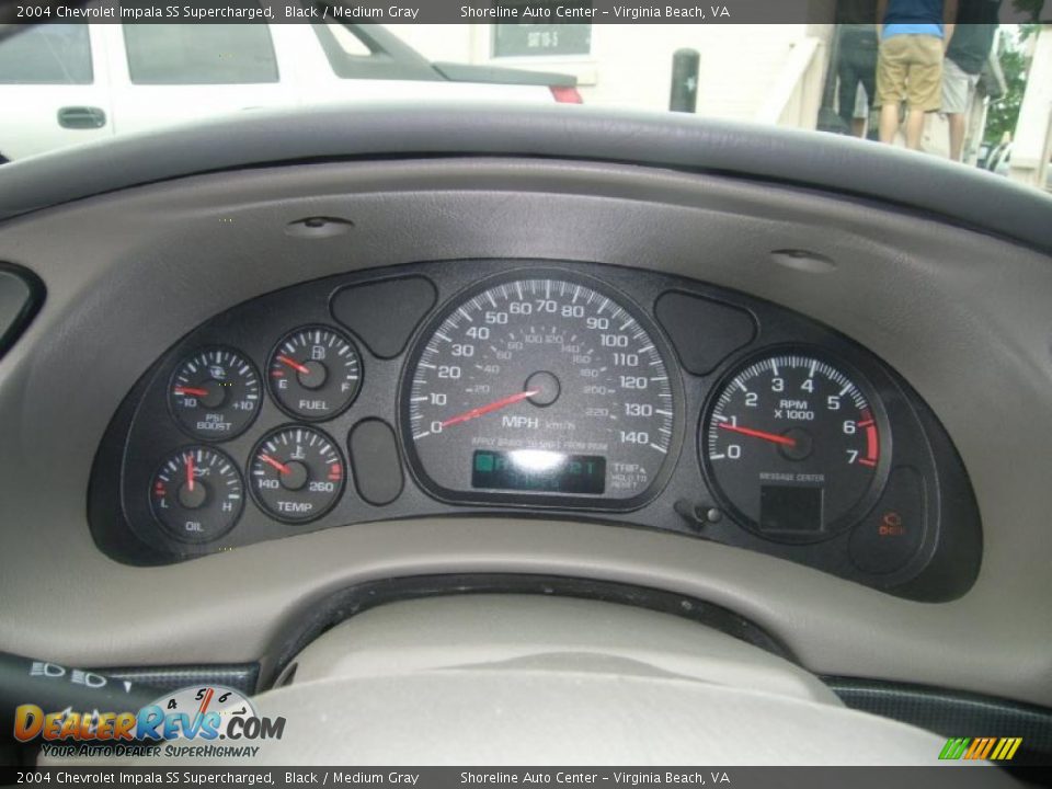 2004 Chevrolet Impala SS Supercharged Black / Medium Gray Photo #20