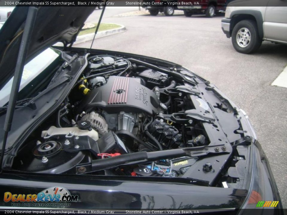 2004 Chevrolet Impala SS Supercharged Black / Medium Gray Photo #22