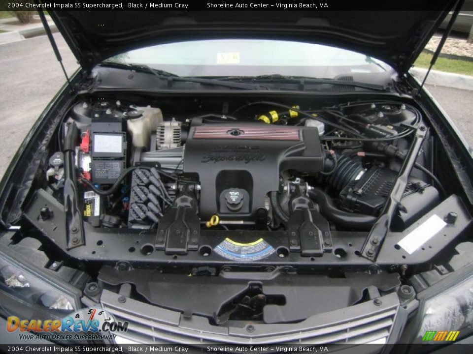 2004 Chevrolet Impala SS Supercharged Black / Medium Gray Photo #23