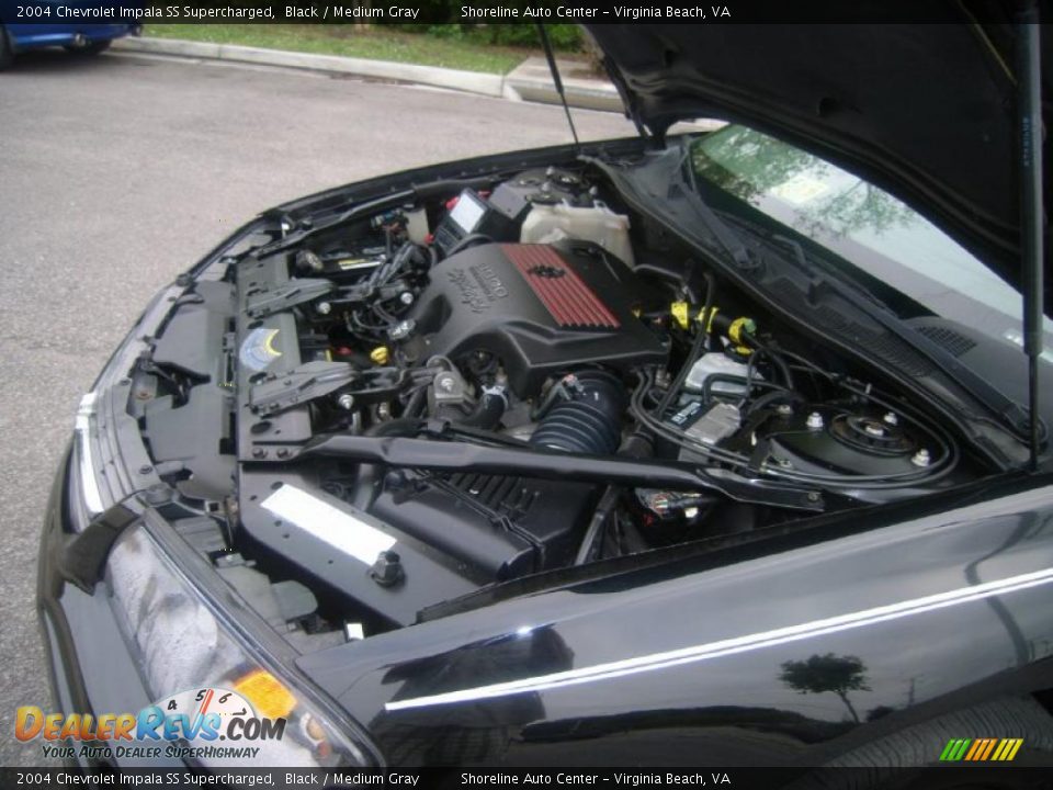 2004 Chevrolet Impala SS Supercharged Black / Medium Gray Photo #24