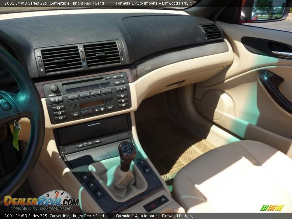 2001 BMW 3 Series 325i Convertible Bright Red / Sand Photo #21