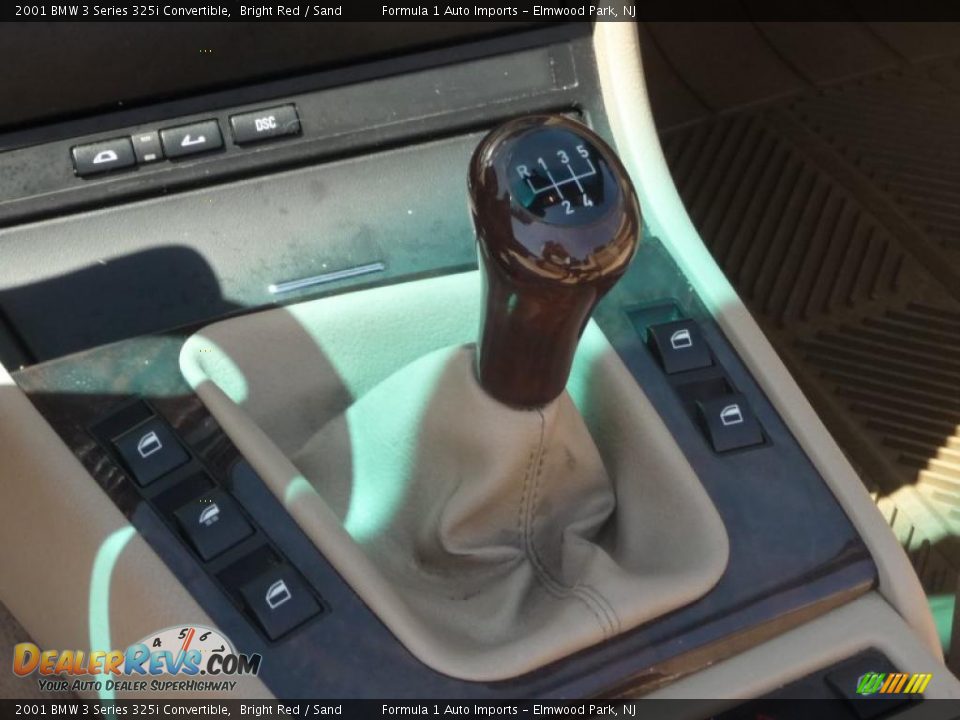 2001 BMW 3 Series 325i Convertible Bright Red / Sand Photo #22