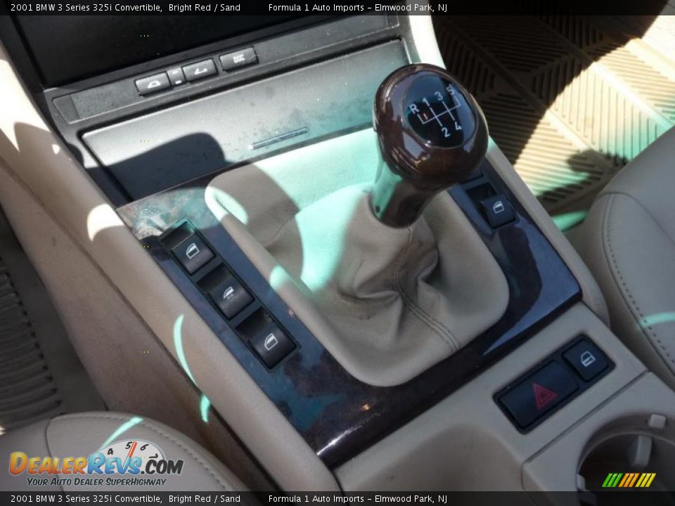 2001 BMW 3 Series 325i Convertible Bright Red / Sand Photo #34