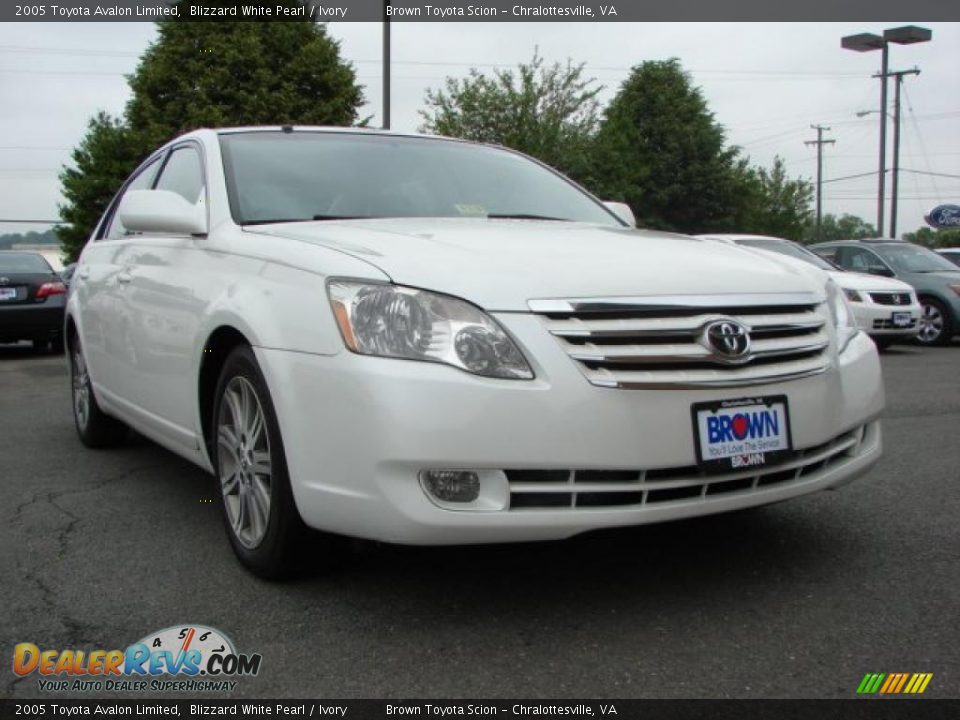 2005 Toyota Avalon Limited Blizzard White Pearl / Ivory Photo #1