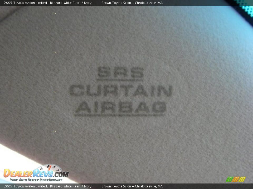 2005 Toyota Avalon Limited Blizzard White Pearl / Ivory Photo #18