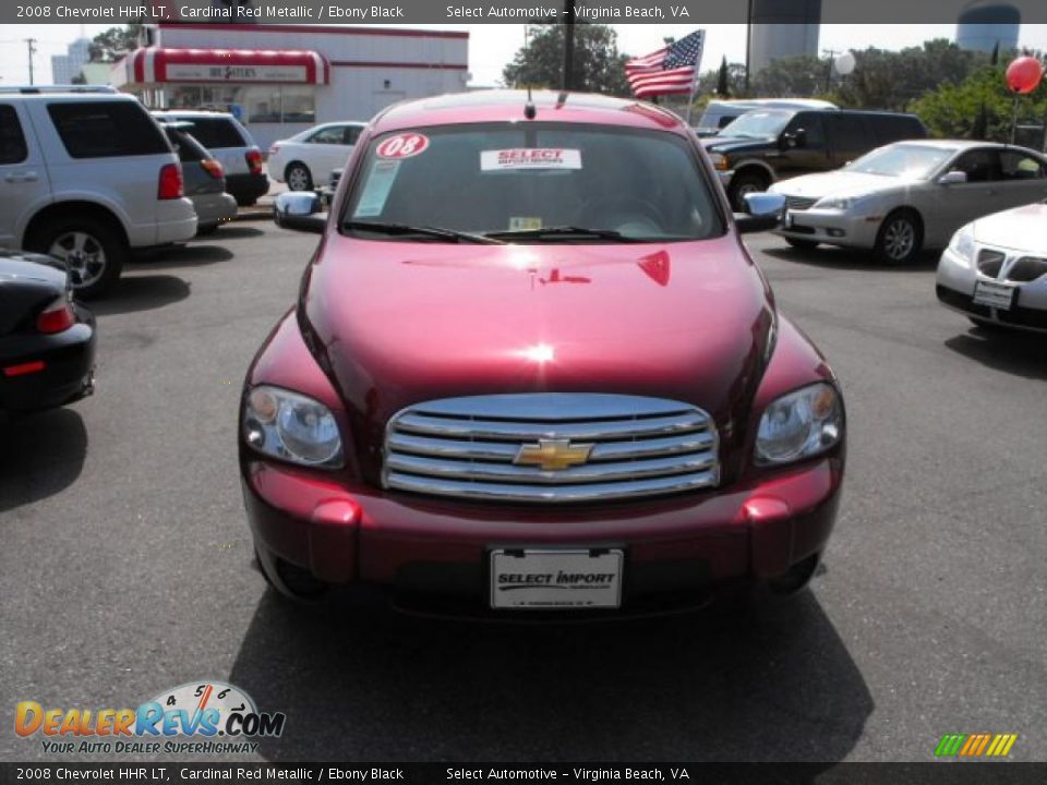 2008 Chevrolet HHR LT Cardinal Red Metallic / Ebony Black Photo #2