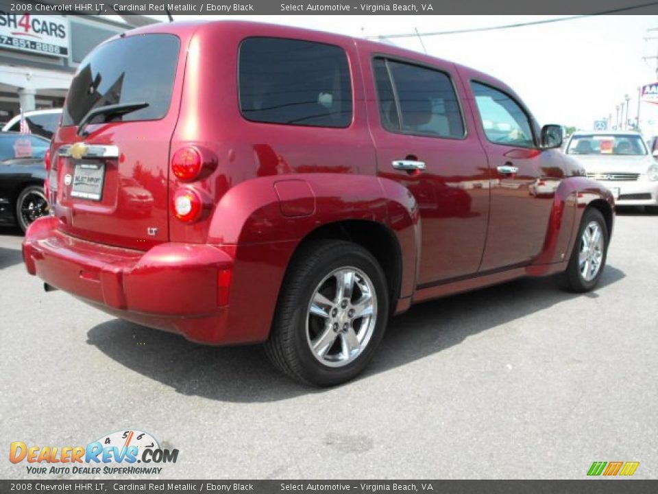2008 Chevrolet HHR LT Cardinal Red Metallic / Ebony Black Photo #5