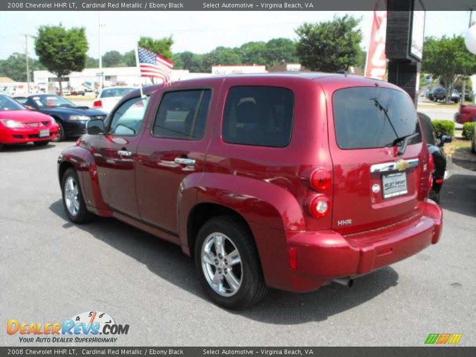 2008 Chevrolet HHR LT Cardinal Red Metallic / Ebony Black Photo #8