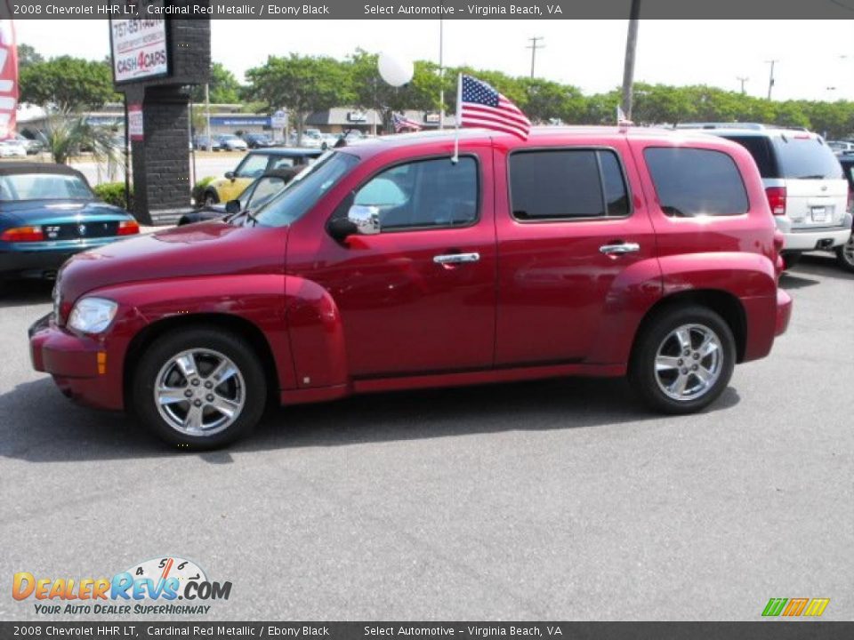 2008 Chevrolet HHR LT Cardinal Red Metallic / Ebony Black Photo #9