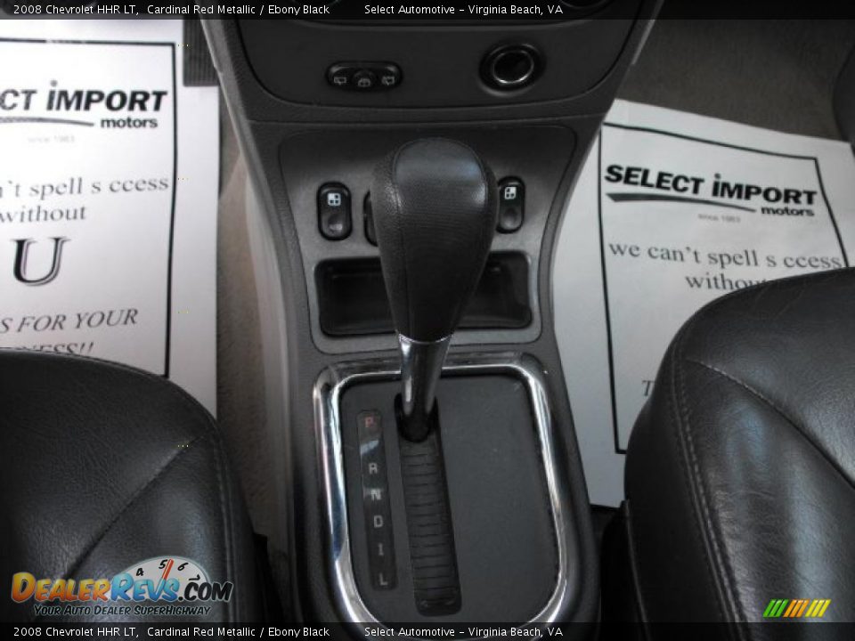 2008 Chevrolet HHR LT Cardinal Red Metallic / Ebony Black Photo #15