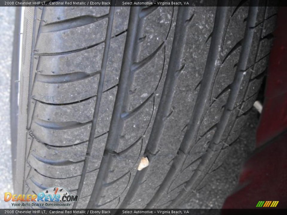 2008 Chevrolet HHR LT Cardinal Red Metallic / Ebony Black Photo #21