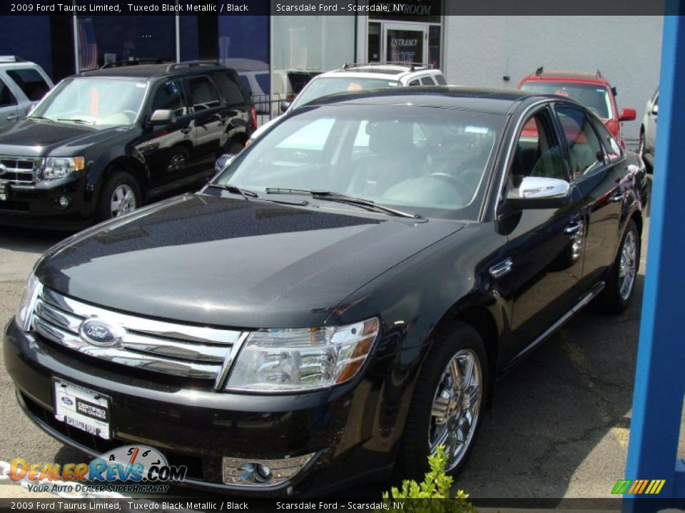 2009 Ford Taurus Limited Tuxedo Black Metallic / Black Photo #1