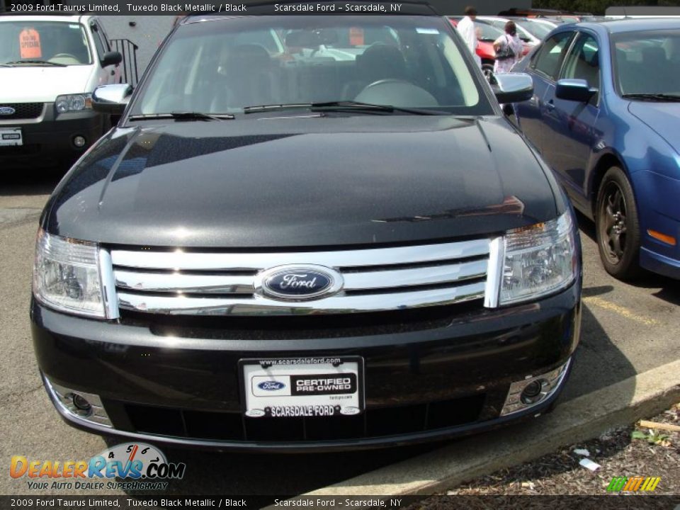 2009 Ford Taurus Limited Tuxedo Black Metallic / Black Photo #2