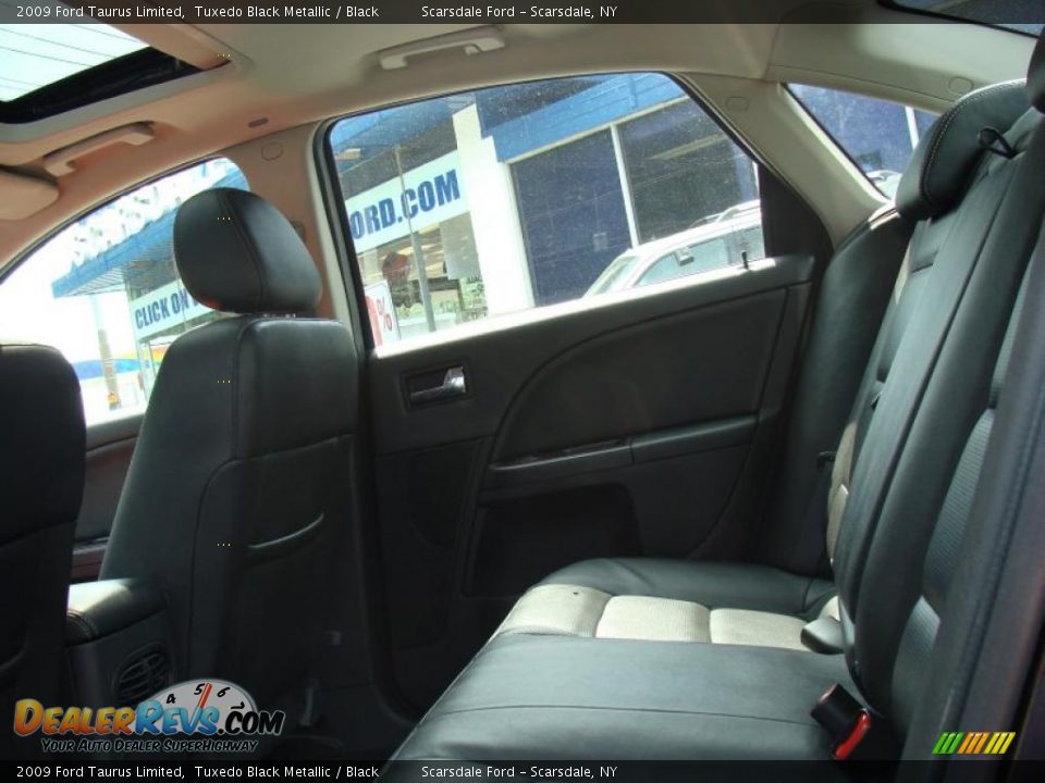 2009 Ford Taurus Limited Tuxedo Black Metallic / Black Photo #9