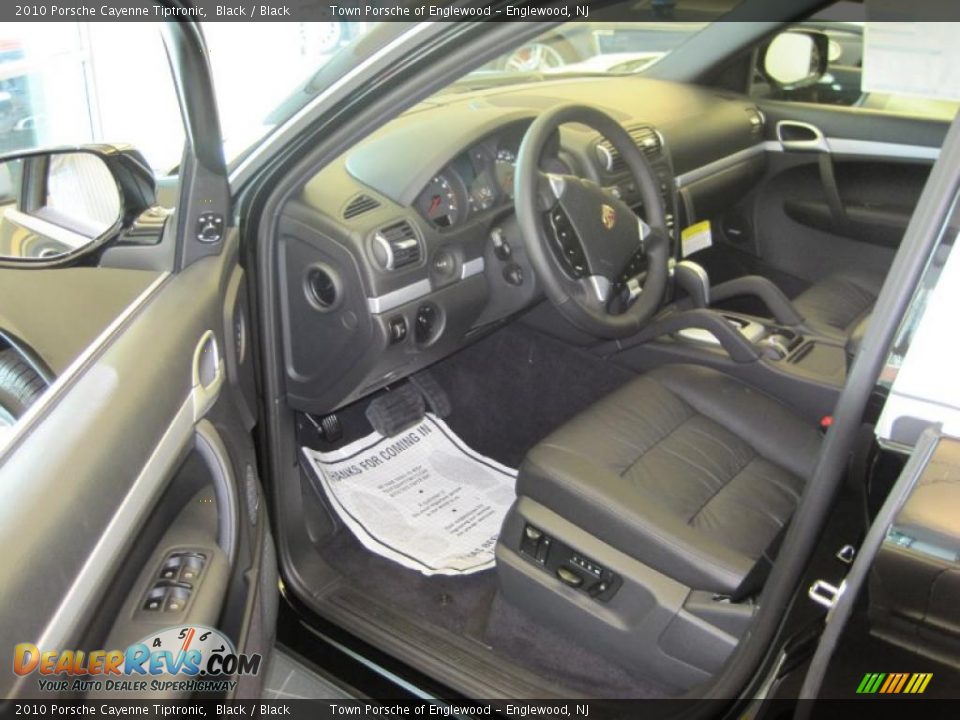 2010 Porsche Cayenne Tiptronic Black / Black Photo #8