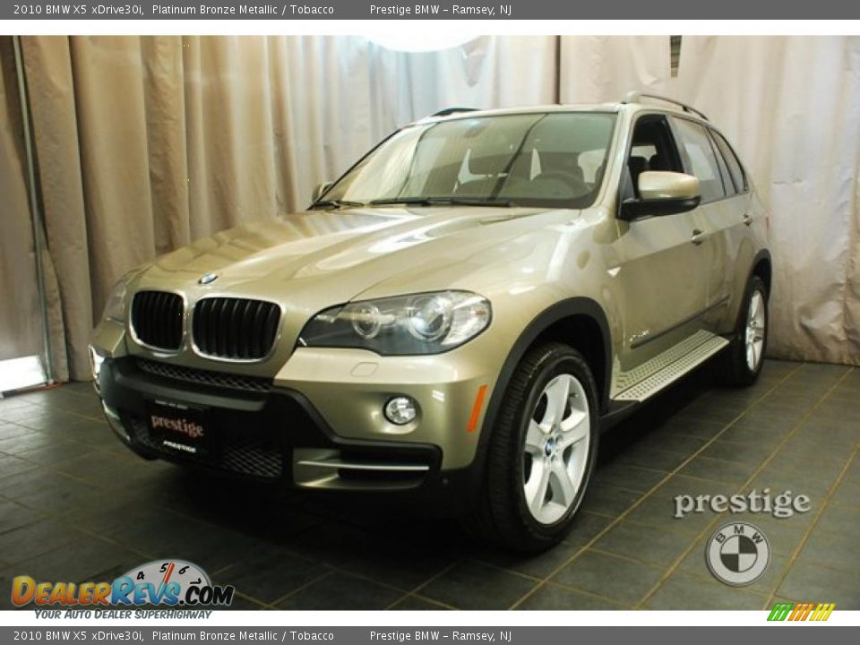 2010 BMW X5 xDrive30i Platinum Bronze Metallic / Tobacco Photo #1