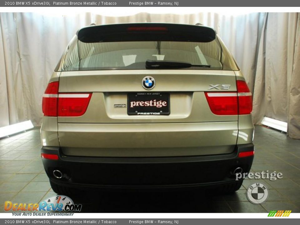 2010 BMW X5 xDrive30i Platinum Bronze Metallic / Tobacco Photo #3