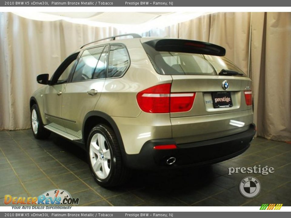 2010 BMW X5 xDrive30i Platinum Bronze Metallic / Tobacco Photo #4