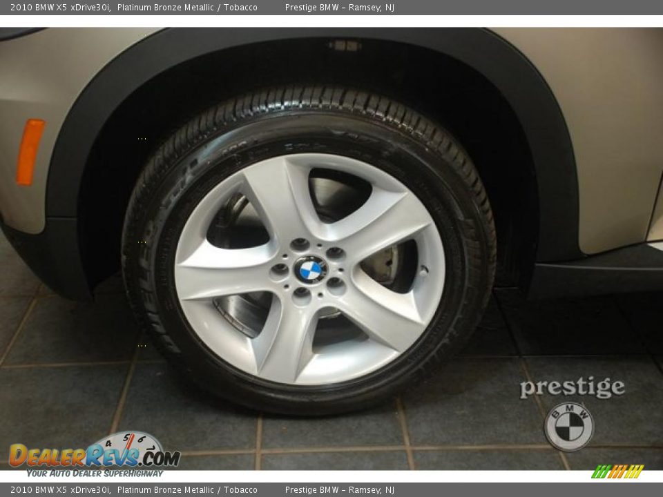 2010 BMW X5 xDrive30i Platinum Bronze Metallic / Tobacco Photo #7