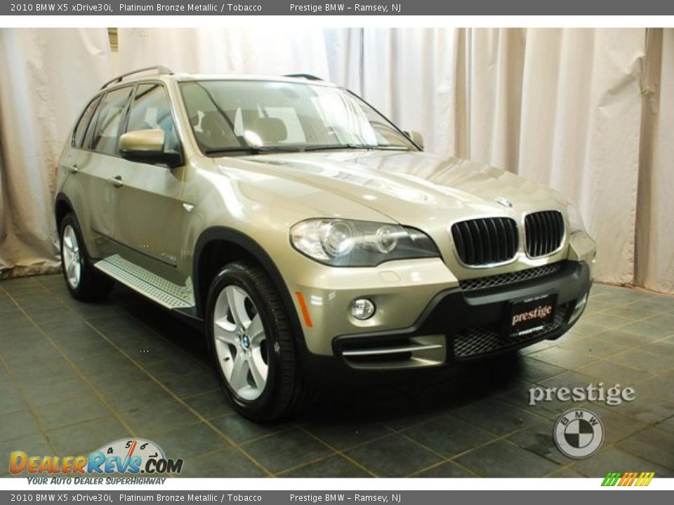 2010 BMW X5 xDrive30i Platinum Bronze Metallic / Tobacco Photo #11