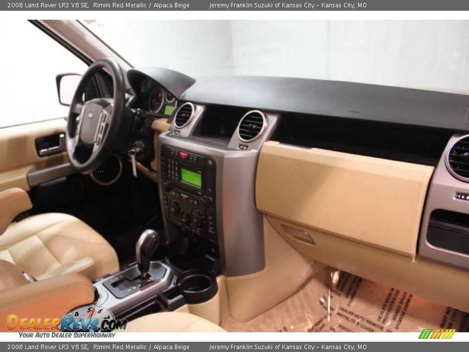 2008 Land Rover LR3 V8 SE Rimini Red Metallic / Alpaca Beige Photo #8