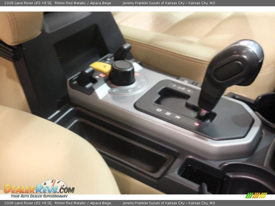2008 Land Rover LR3 V8 SE Rimini Red Metallic / Alpaca Beige Photo #13