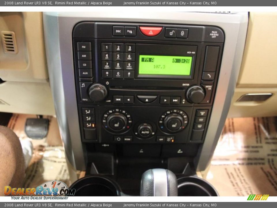 2008 Land Rover LR3 V8 SE Rimini Red Metallic / Alpaca Beige Photo #17