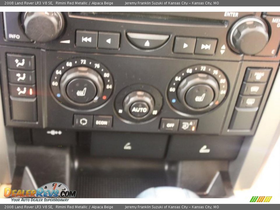 2008 Land Rover LR3 V8 SE Rimini Red Metallic / Alpaca Beige Photo #18