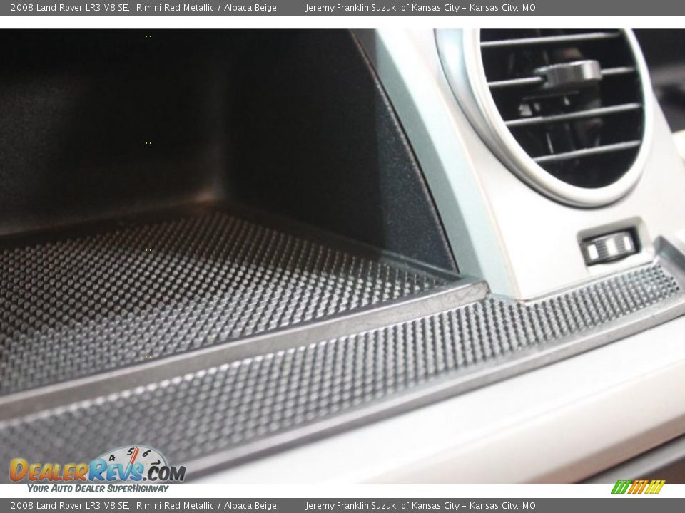 2008 Land Rover LR3 V8 SE Rimini Red Metallic / Alpaca Beige Photo #20