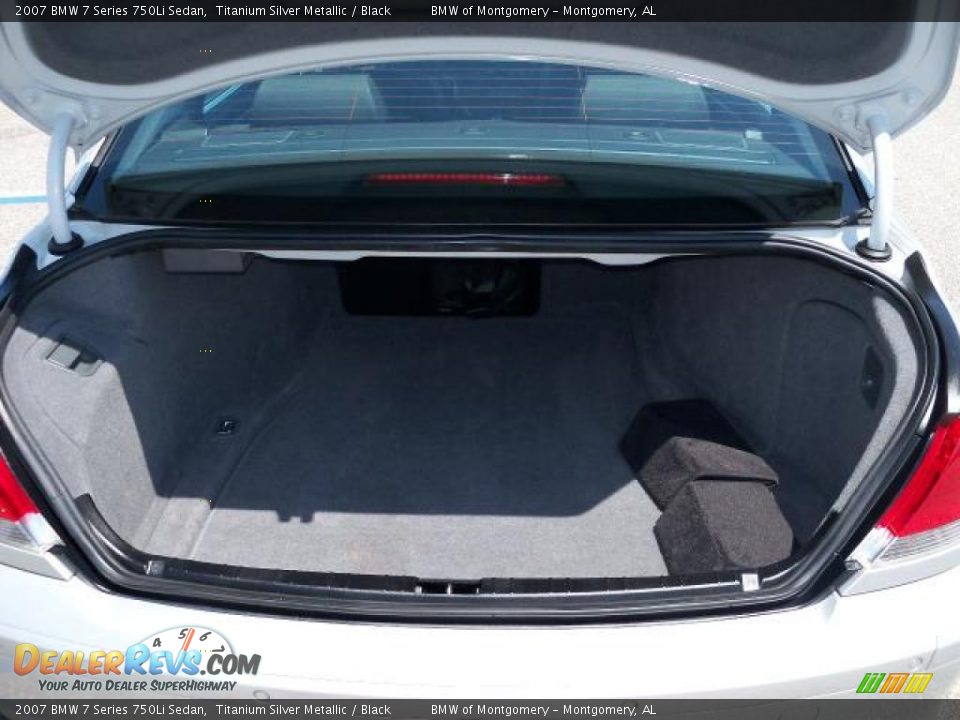 2007 BMW 7 Series 750Li Sedan Titanium Silver Metallic / Black Photo #14