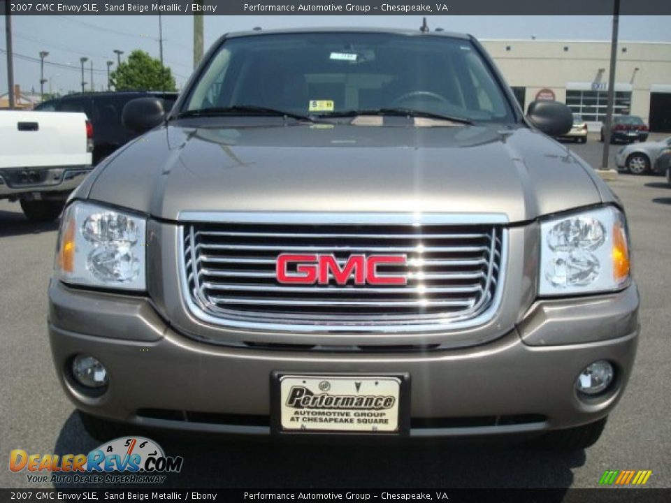 2007 GMC Envoy SLE Sand Beige Metallic / Ebony Photo #8