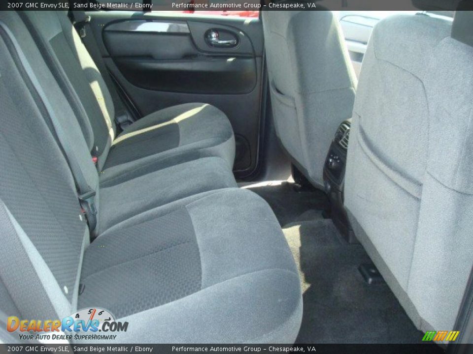 2007 GMC Envoy SLE Sand Beige Metallic / Ebony Photo #12