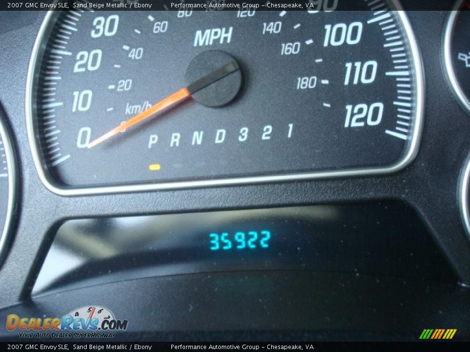 2007 GMC Envoy SLE Sand Beige Metallic / Ebony Photo #19