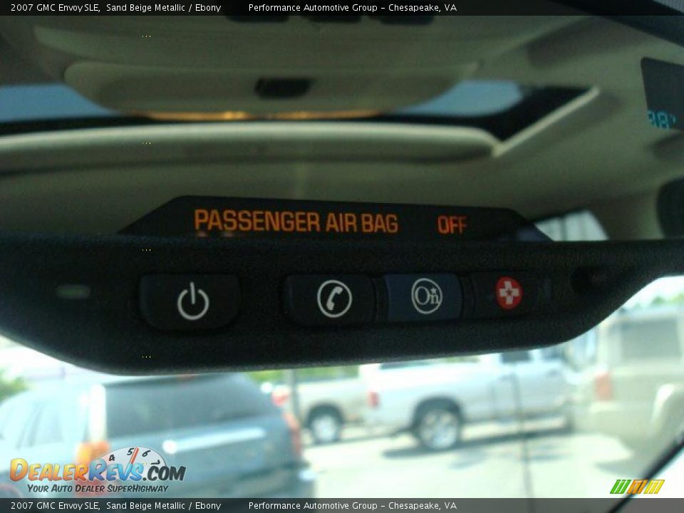 2007 GMC Envoy SLE Sand Beige Metallic / Ebony Photo #21