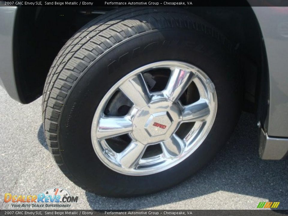 2007 GMC Envoy SLE Sand Beige Metallic / Ebony Photo #23
