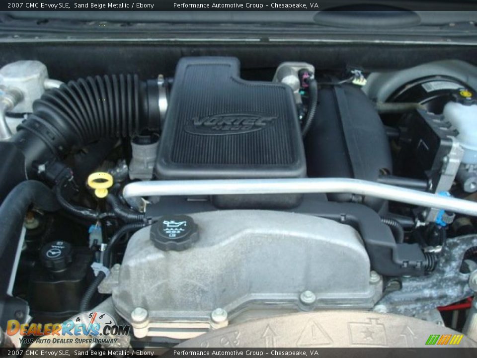 2007 GMC Envoy SLE Sand Beige Metallic / Ebony Photo #25