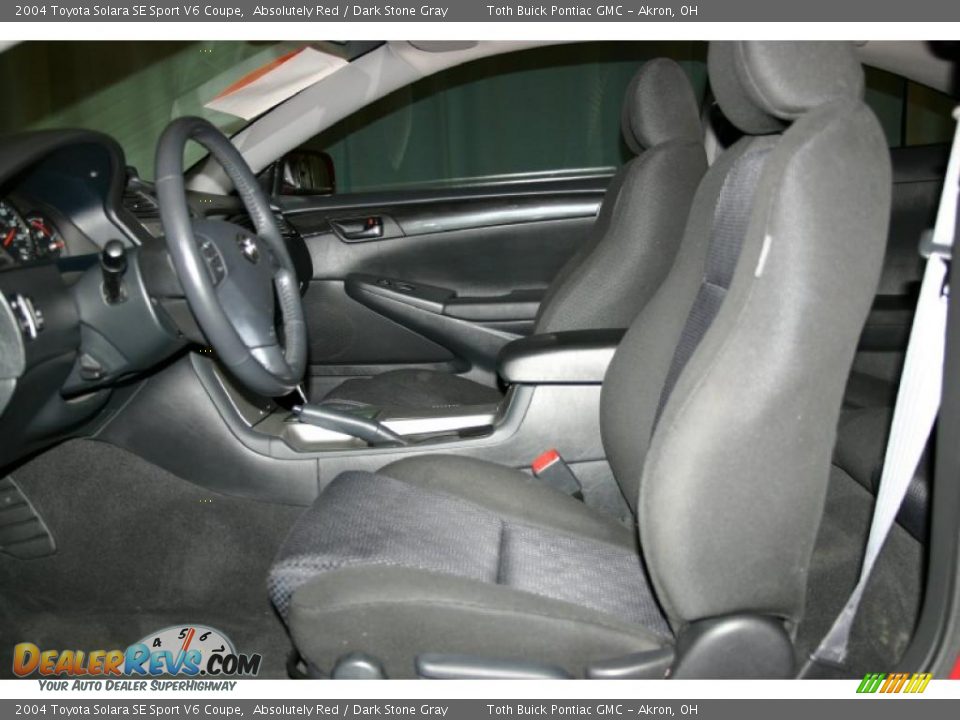 2004 Toyota Solara SE Sport V6 Coupe Absolutely Red / Dark Stone Gray Photo #7