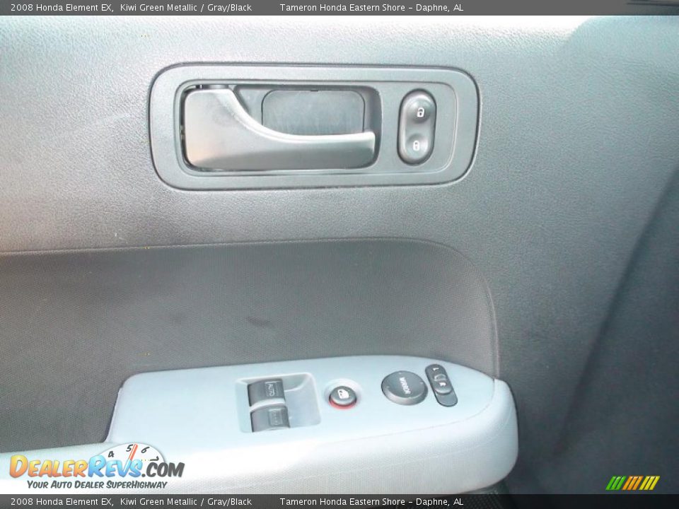 2008 Honda Element EX Kiwi Green Metallic / Gray/Black Photo #20