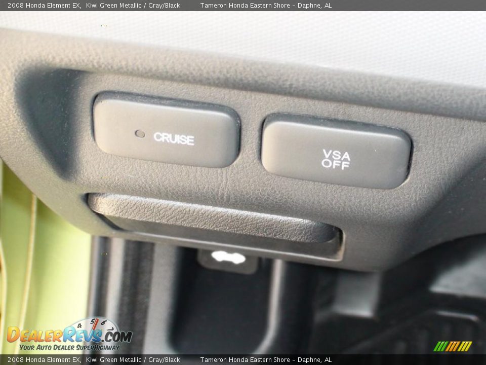 2008 Honda Element EX Kiwi Green Metallic / Gray/Black Photo #21