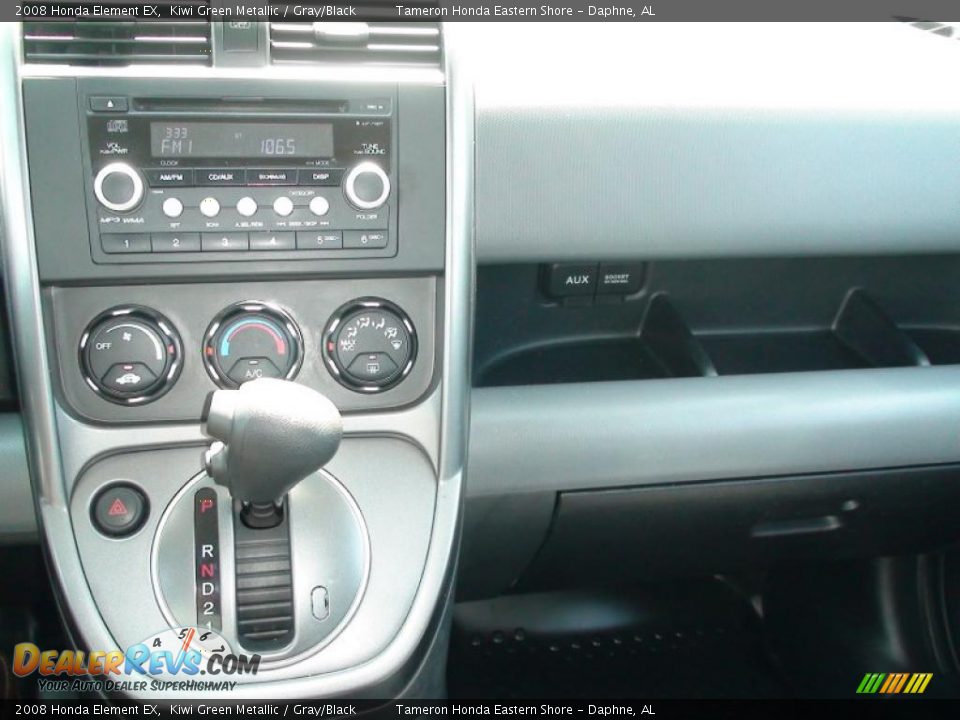 2008 Honda Element EX Kiwi Green Metallic / Gray/Black Photo #24