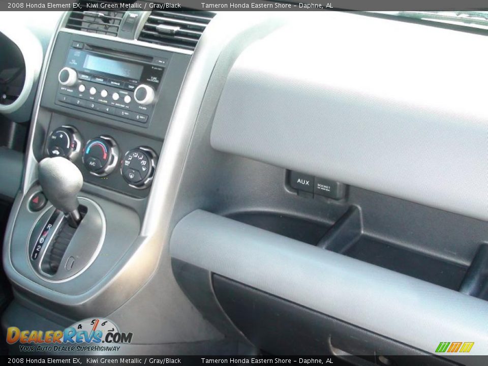 2008 Honda Element EX Kiwi Green Metallic / Gray/Black Photo #28