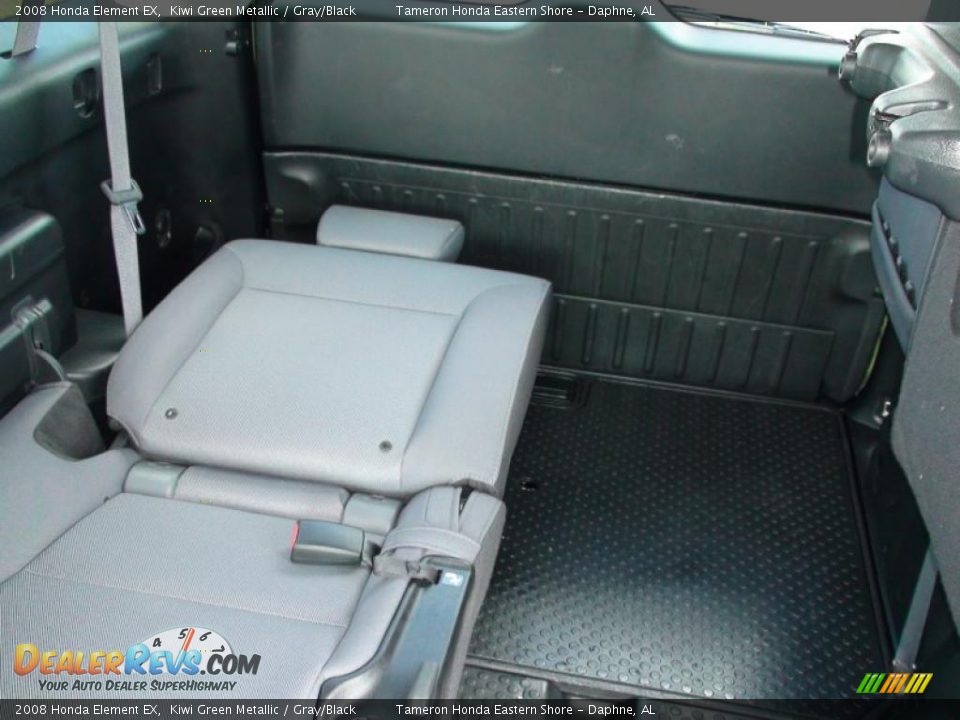 2008 Honda Element EX Kiwi Green Metallic / Gray/Black Photo #29