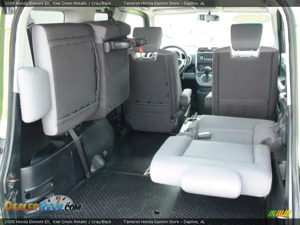 2008 Honda Element EX Kiwi Green Metallic / Gray/Black Photo #30